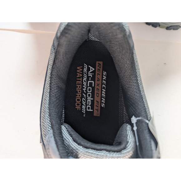 Skechers Relaxed Fit Outdoor Waterproof Memory Foam Mens Trail Shoes Gray Sz 13 - Picture 5 of 9